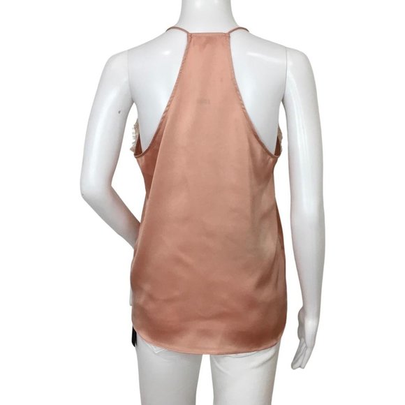 The Westside Women Blouse Peach Color Sz M g06 - Picture 5 of 9